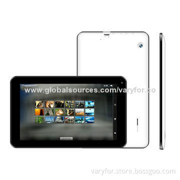 7" 2g Phone Call Tablet PC, Allwinner A23 1.2GHz Dual Core, 521MB RAM 8GB HDD, Dual Camera